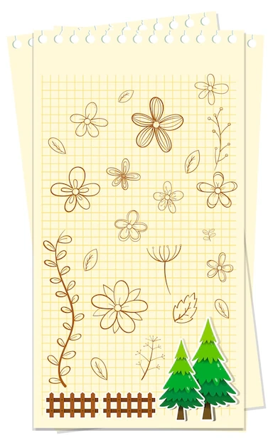 Doodles For Lined Paper