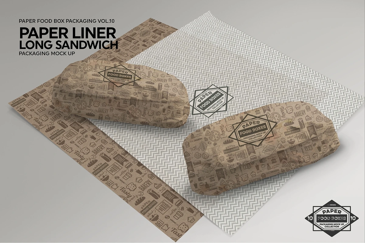 Paper Liner Mockup Free