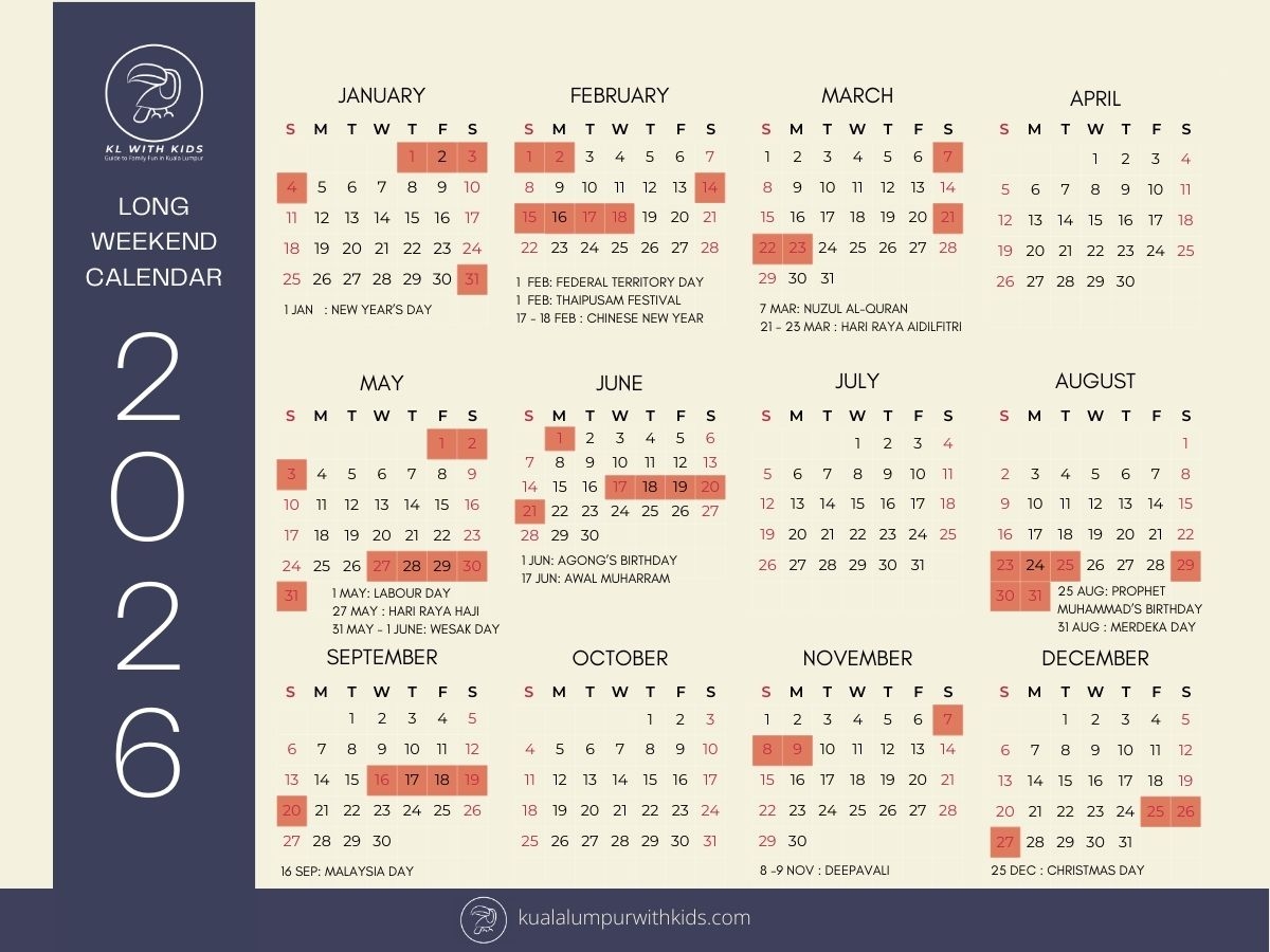 June 2026 Calendar Malaysia