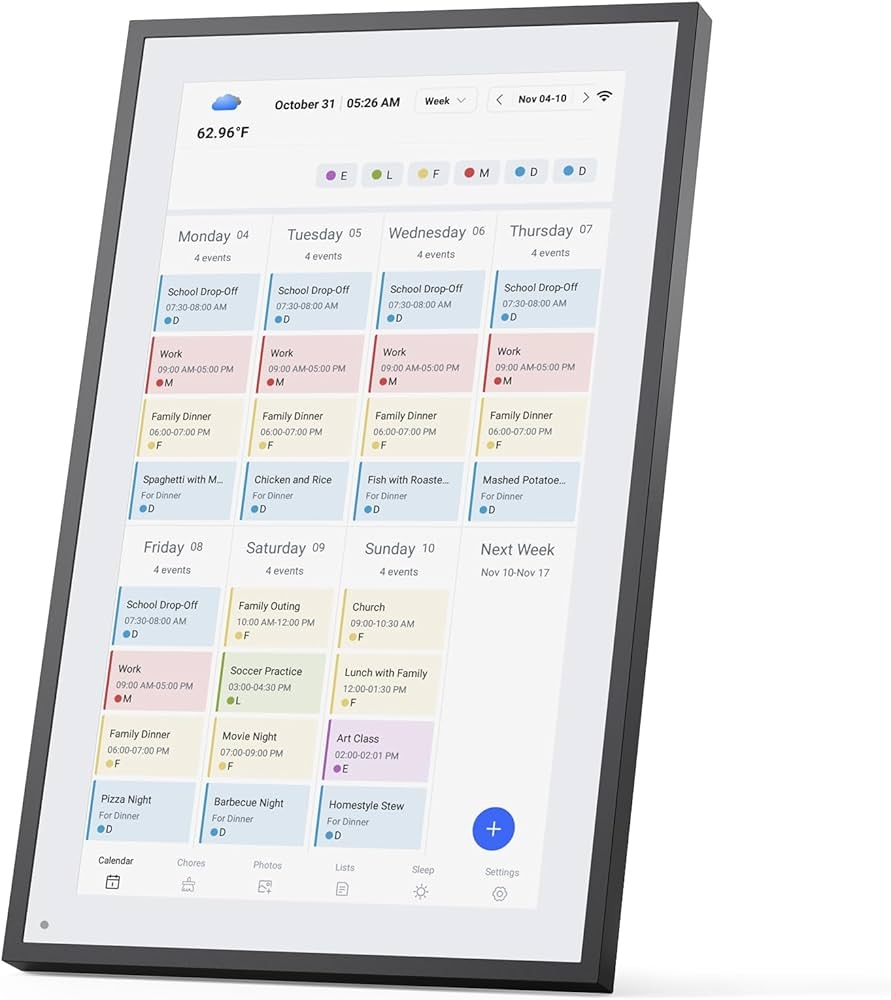 Electronic Calendar And Planner