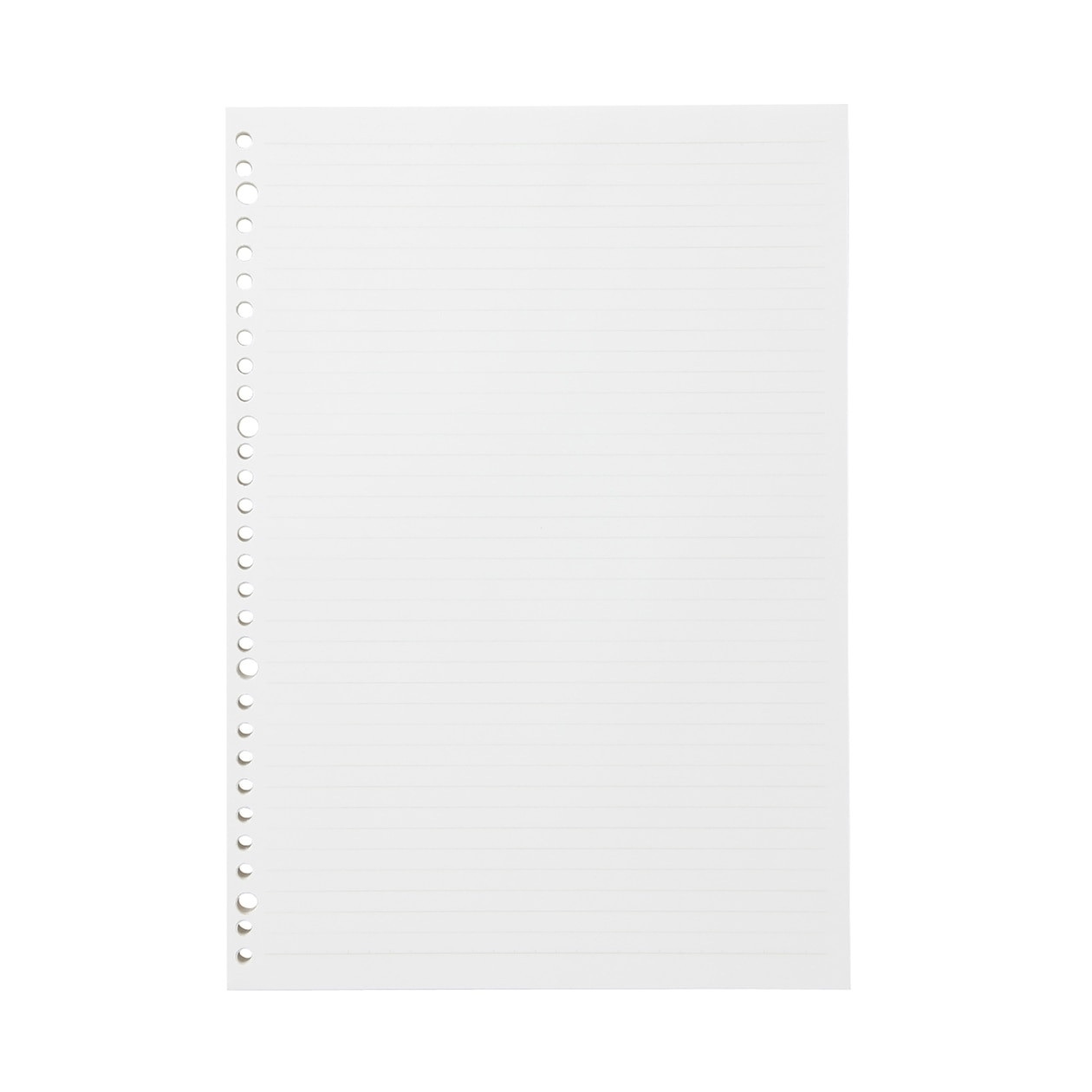 Loose Leaf A4 Lined Paper 100 Sheets MUJI