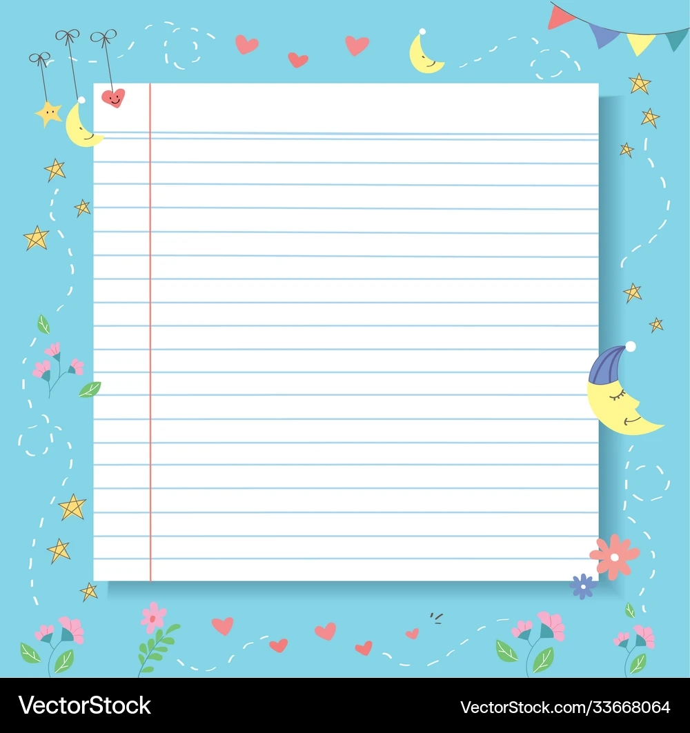 Paper Background Lined