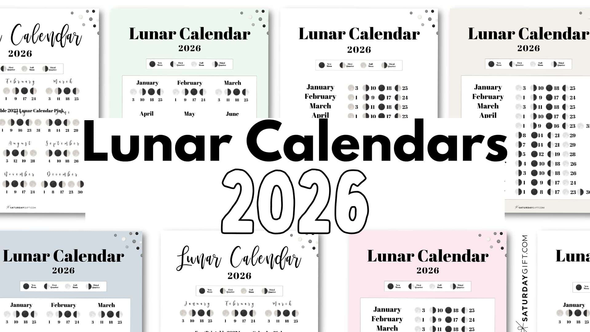 Printable Moon Phase Calendar November 2026