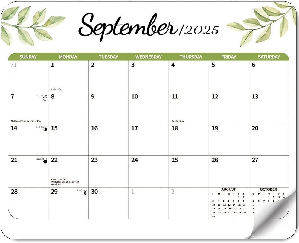 Magnetic Calendar 2025 Refrigerator Wall Monthly Magnetic Calendar 