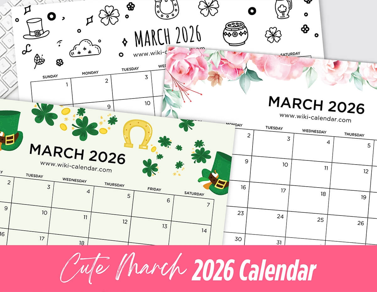March 2026 Calendar With Holidays Usa