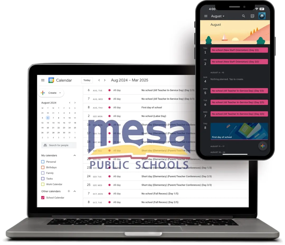 Mesa Public Schools Calendar 2025 26 Google Calendar Auto 
