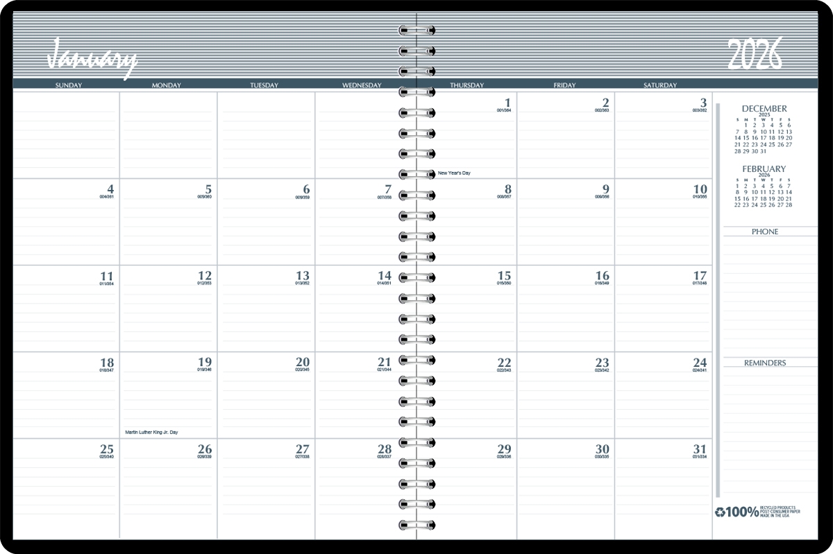 Monthly 2 Year Calendar Planner House Of Doolittle