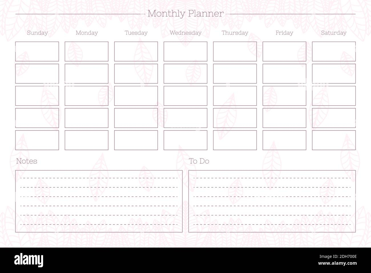 Personal Planner Calendar Templates