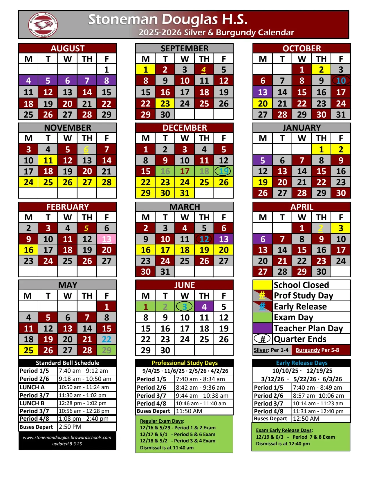 MSD Calendar