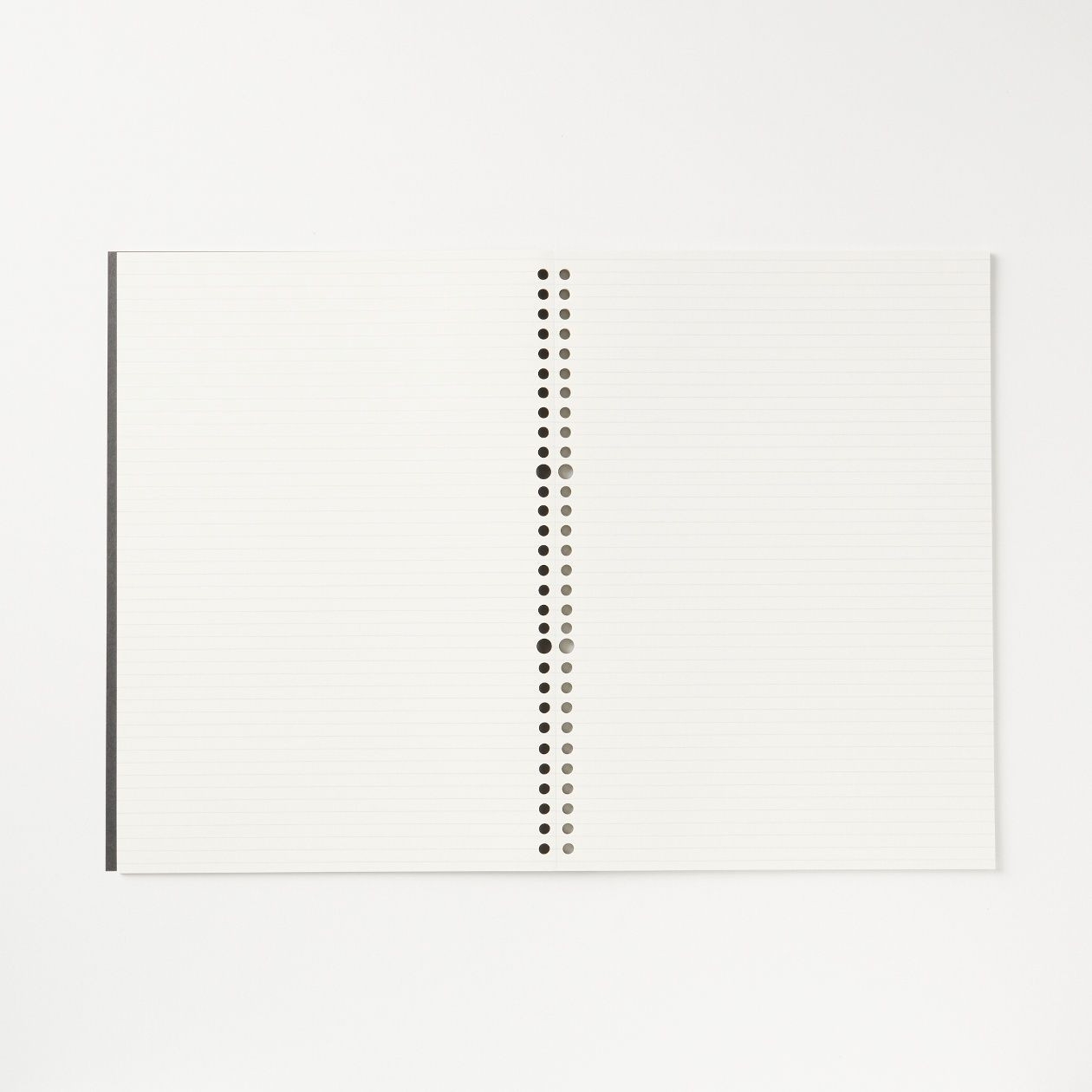 Notebook Type Loose Leaf Paper Ruled MUJI