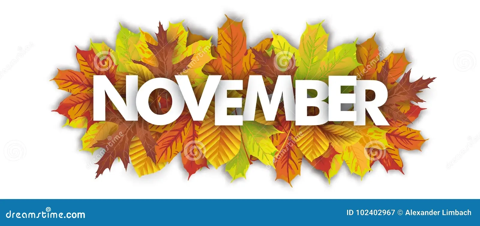 November Header Stock Illustrations 2 314 November Header Stock 
