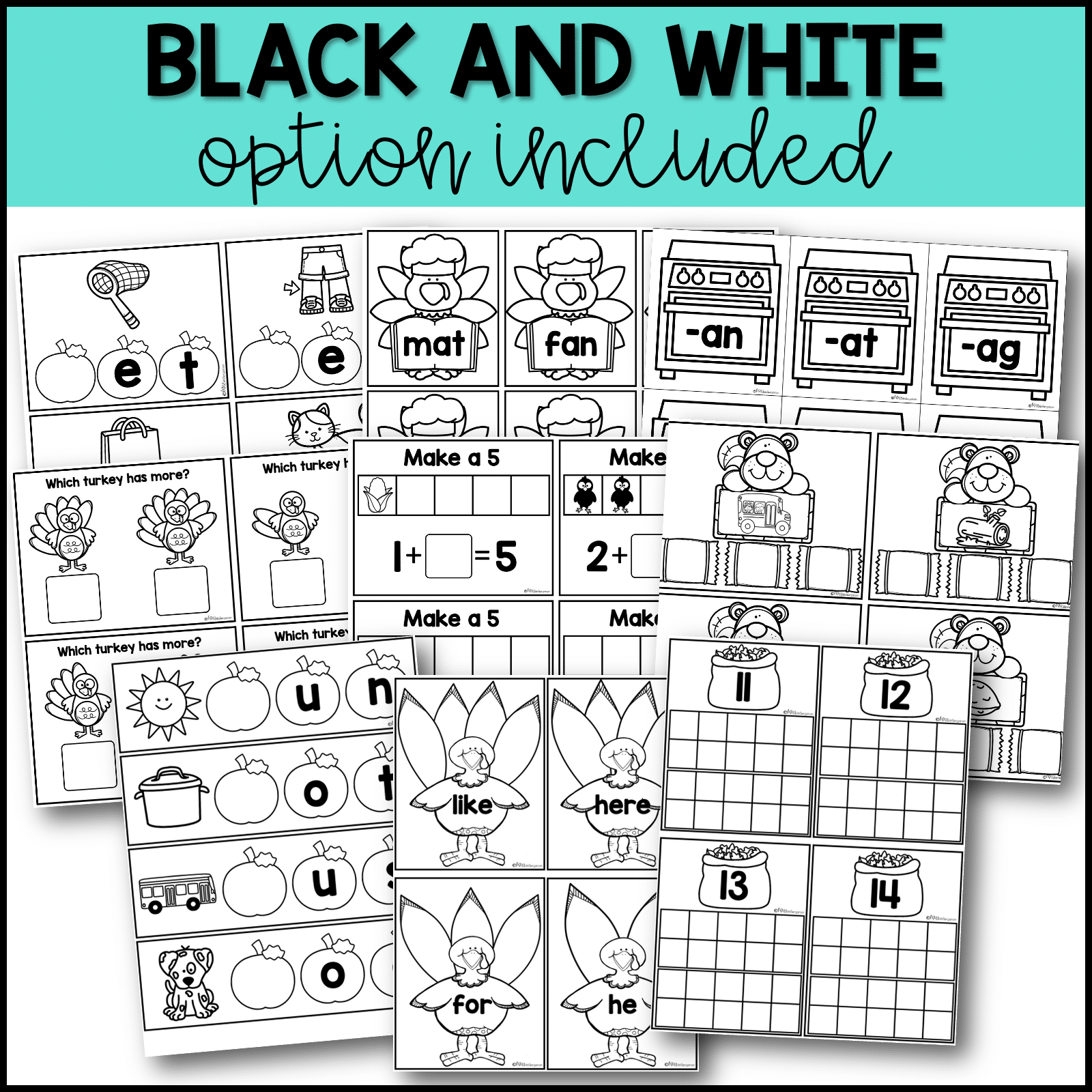 Miss Kindergarten Printable Calendars November 2026