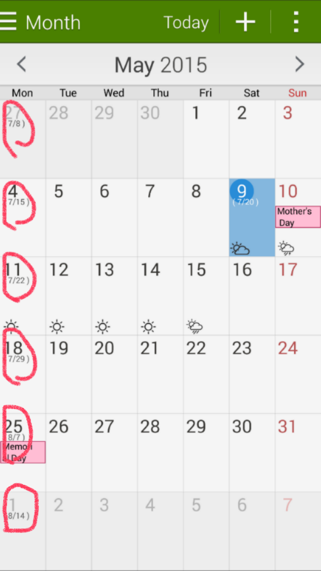 S Planner Samsung Calendar