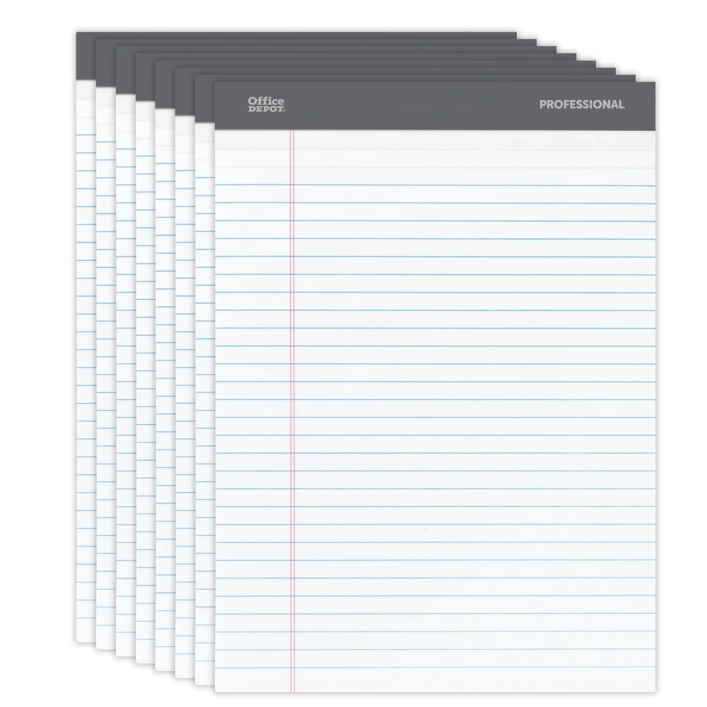 Office Depot Brand College Ruled Notebook Filler Paper 7 Hole 