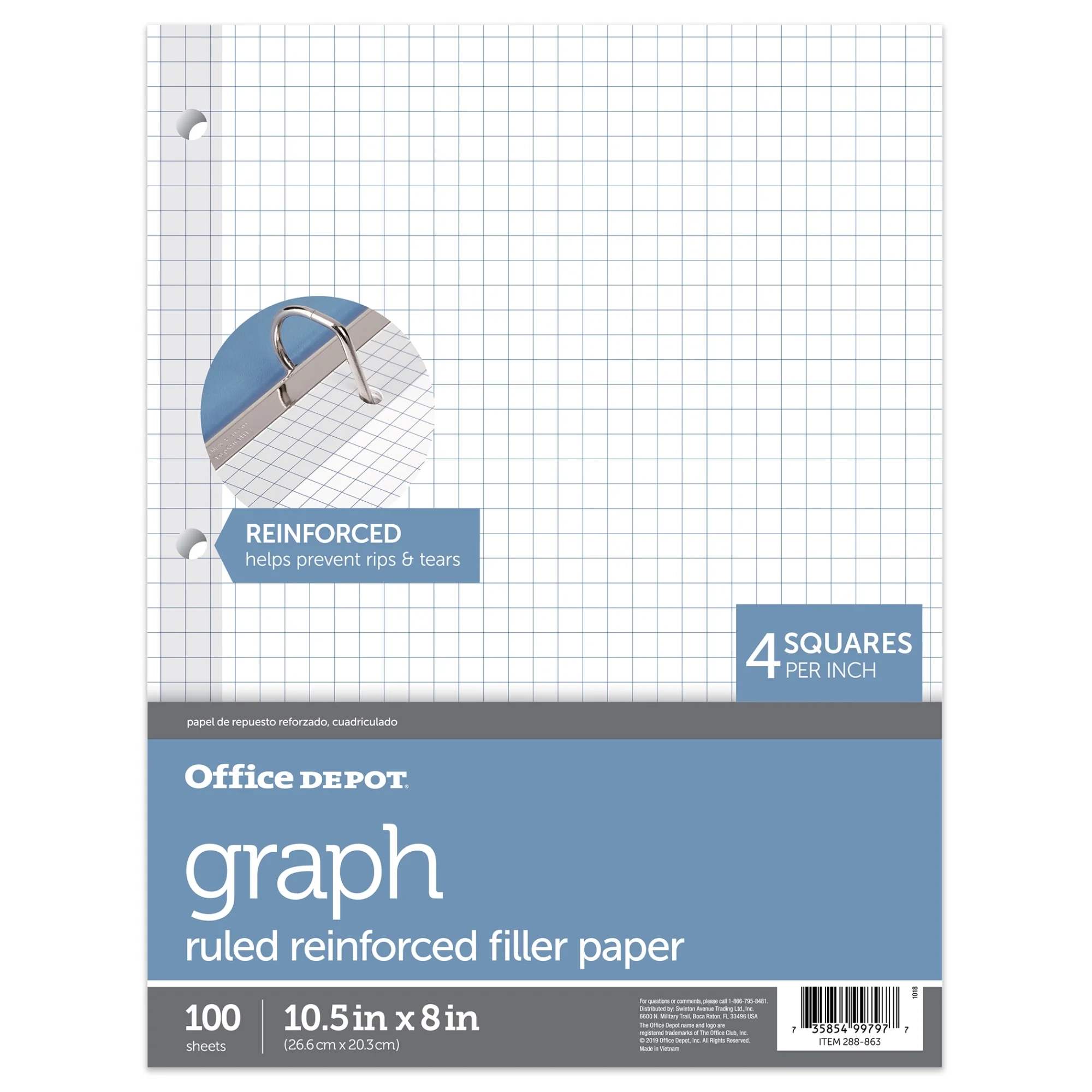 Graph Paper At Office Depot