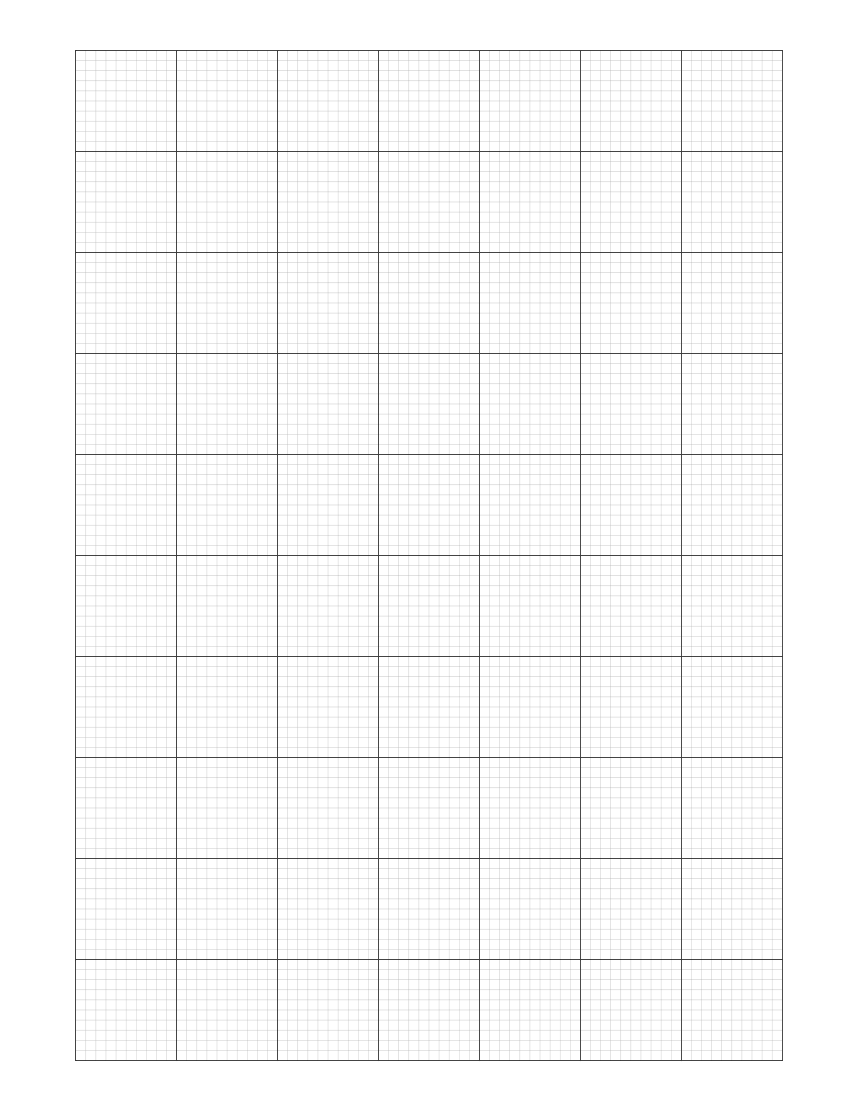 Online Graph Paper Multi Width