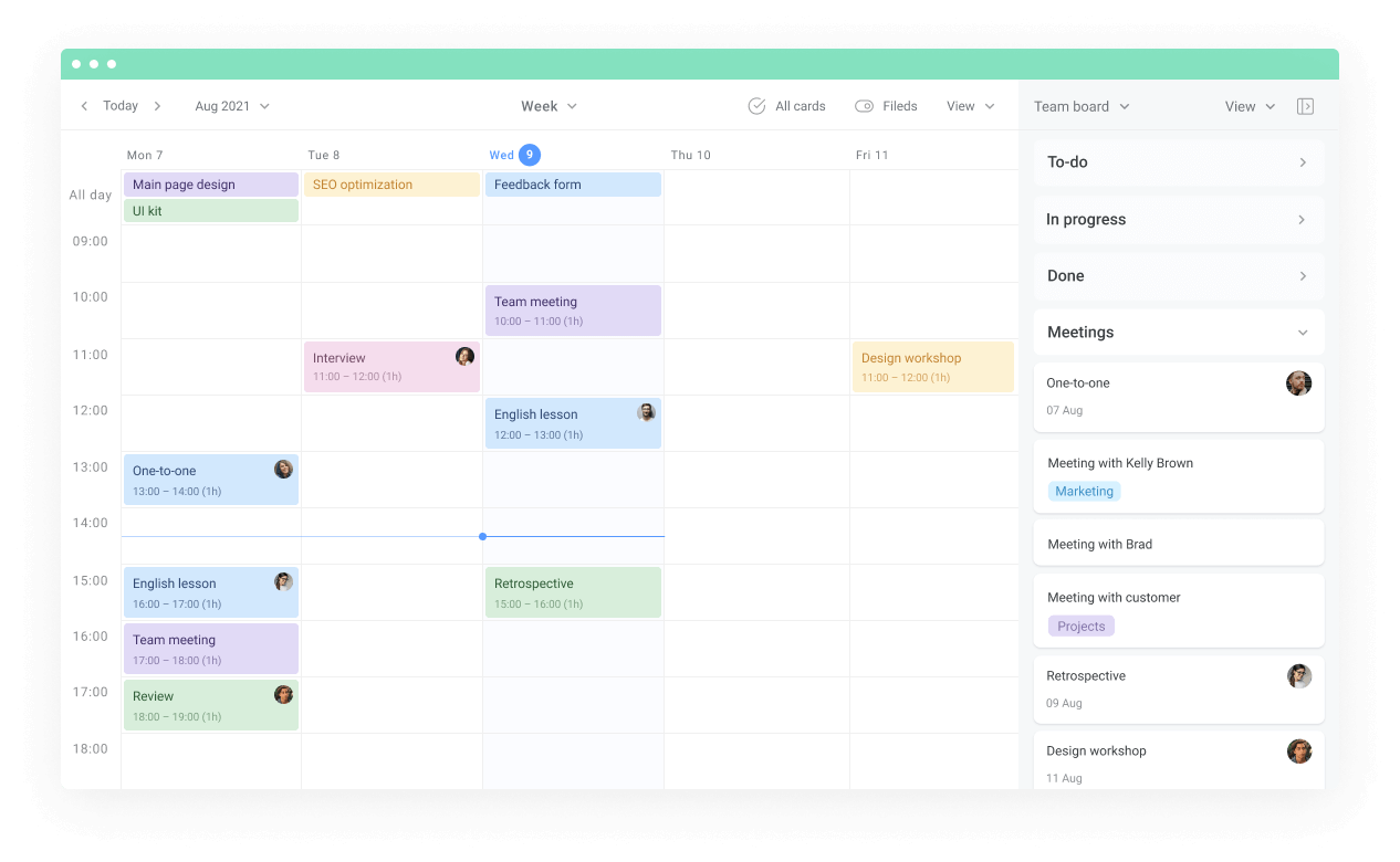 Organize Your Weekly Planner Online Planyway