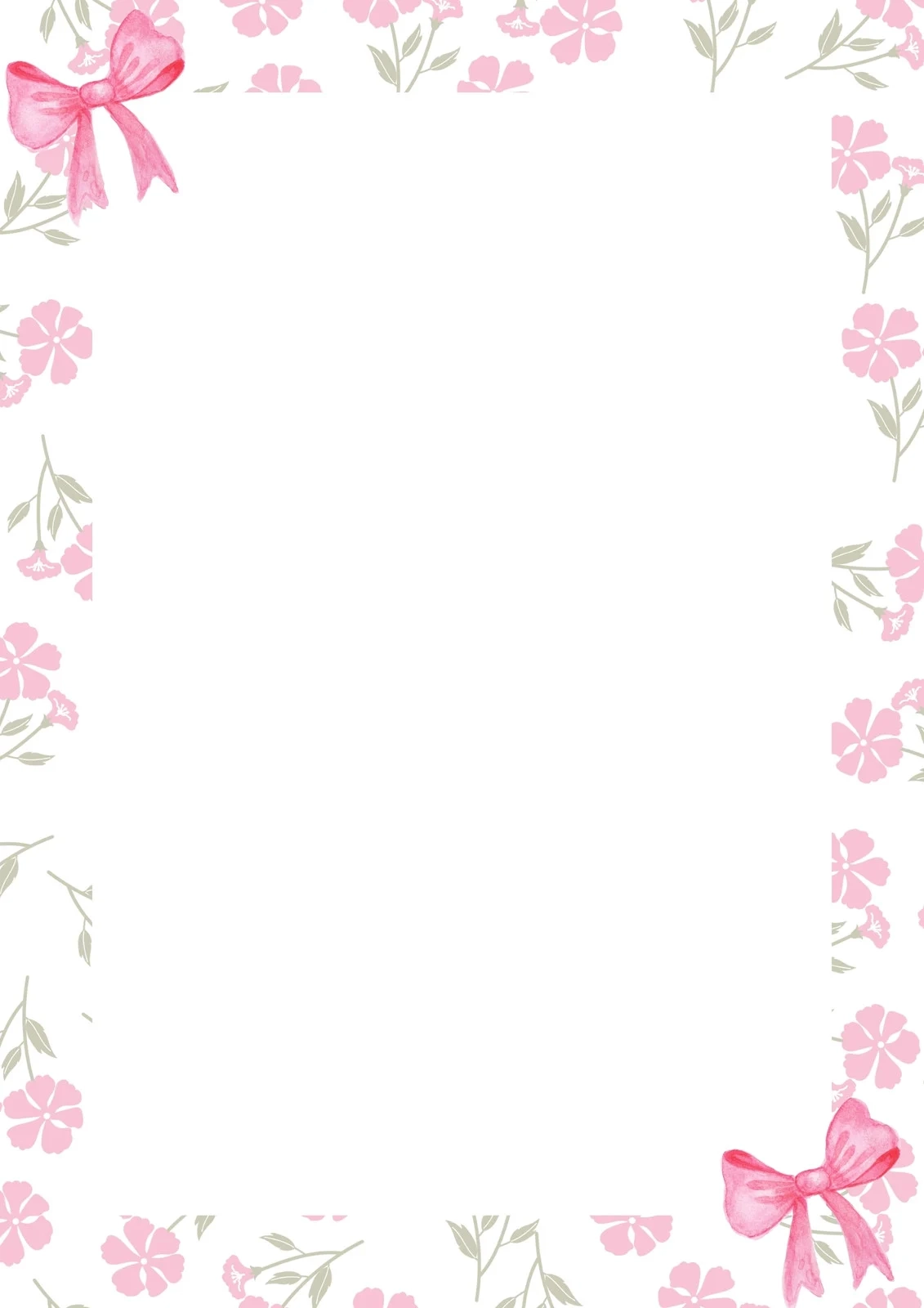 Page 2 Free Printable Page Border Templates You Can Customize 