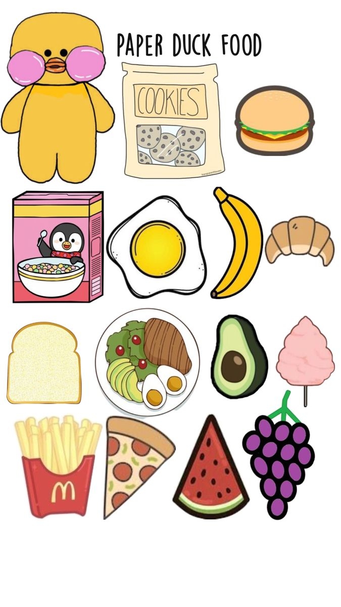 Paper Duck Food Manualidades Econ micas Manualidades Haz T 