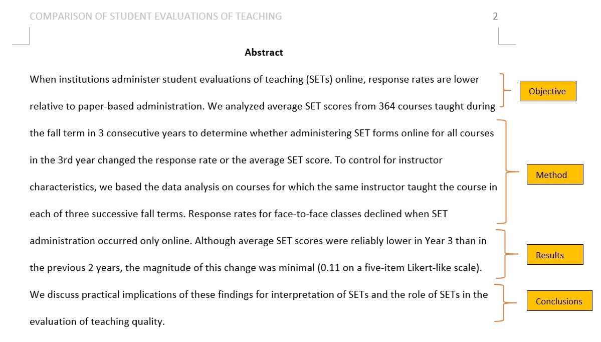 Paper Elements And Format In APA Style Citing Information 