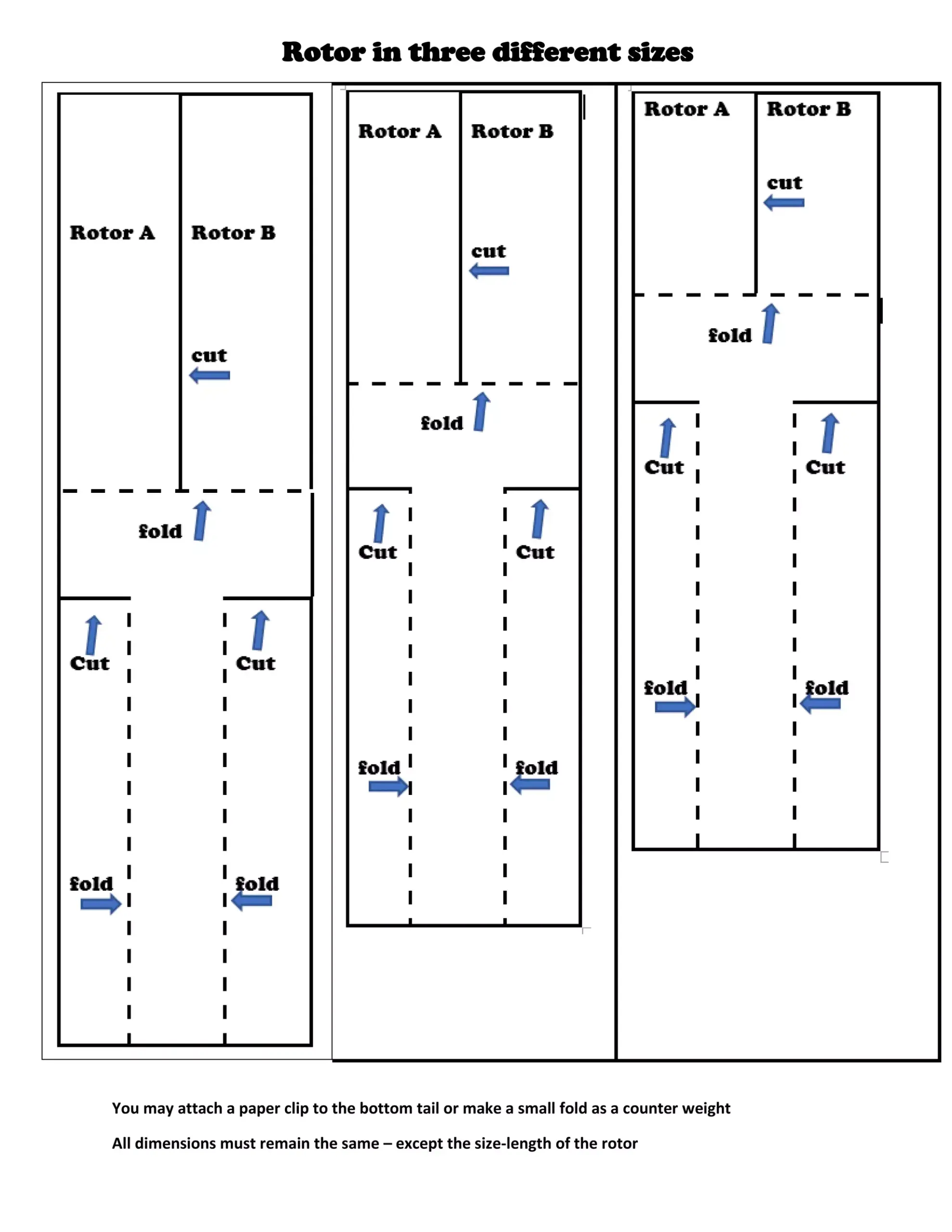 Paper Helicopter PDF