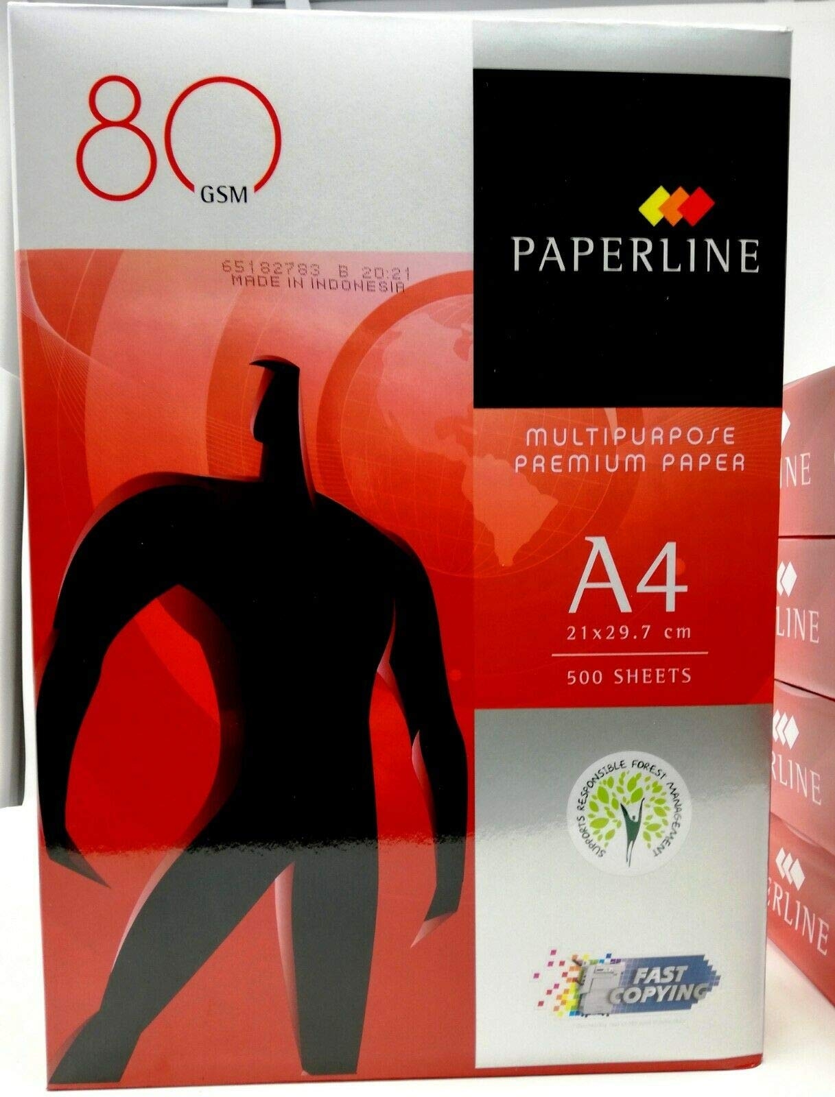 Paperline Premium Druckerpapier DIN A4 80 G m 5x500 Blatt 