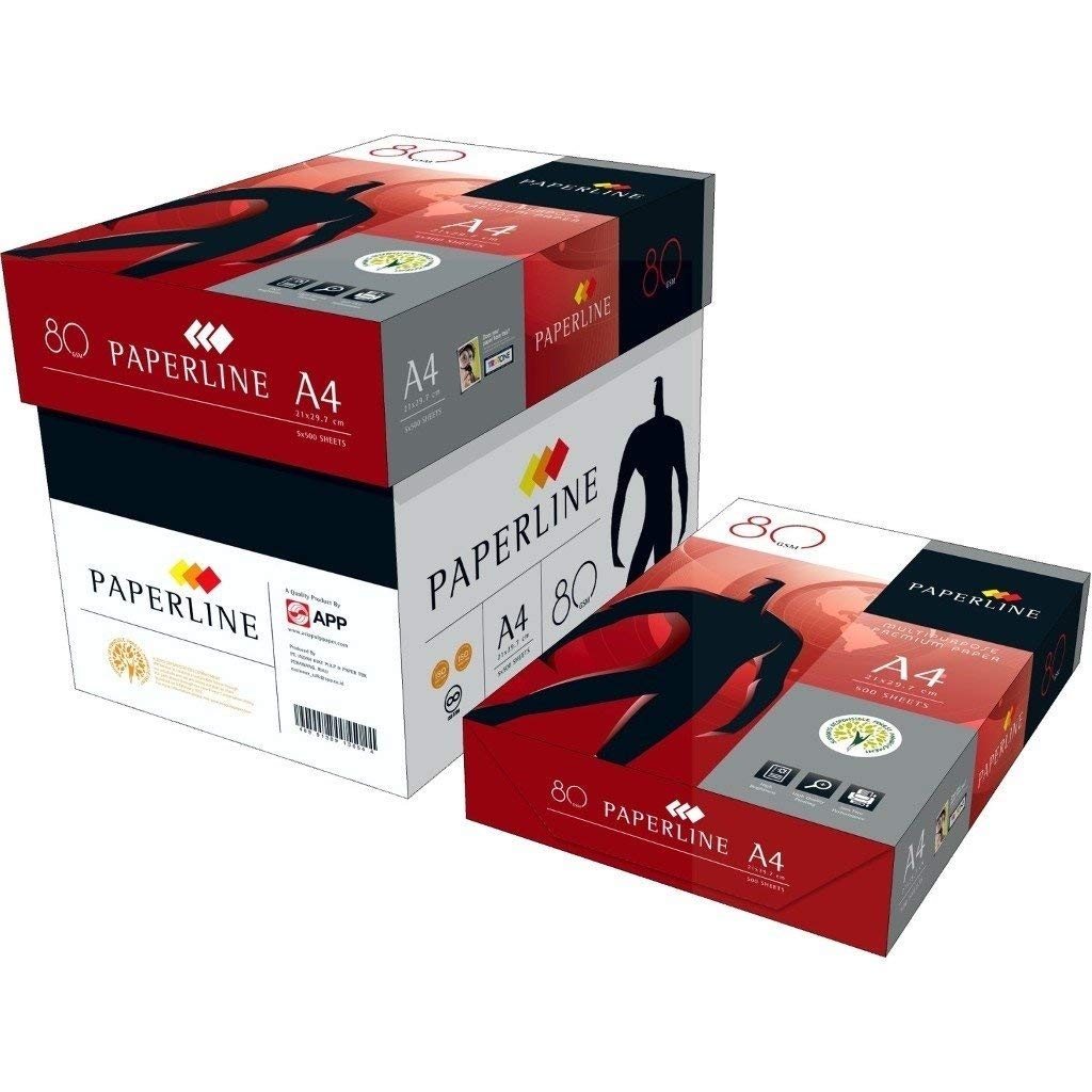 Paperline Premium Druckerpapier DIN A4 80 G m 5x500 Blatt 