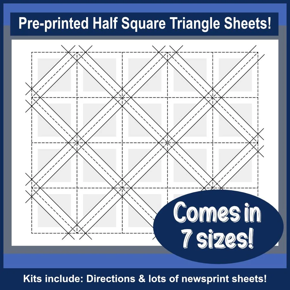Papers Half Square Triangle Templates Papers HST Template 