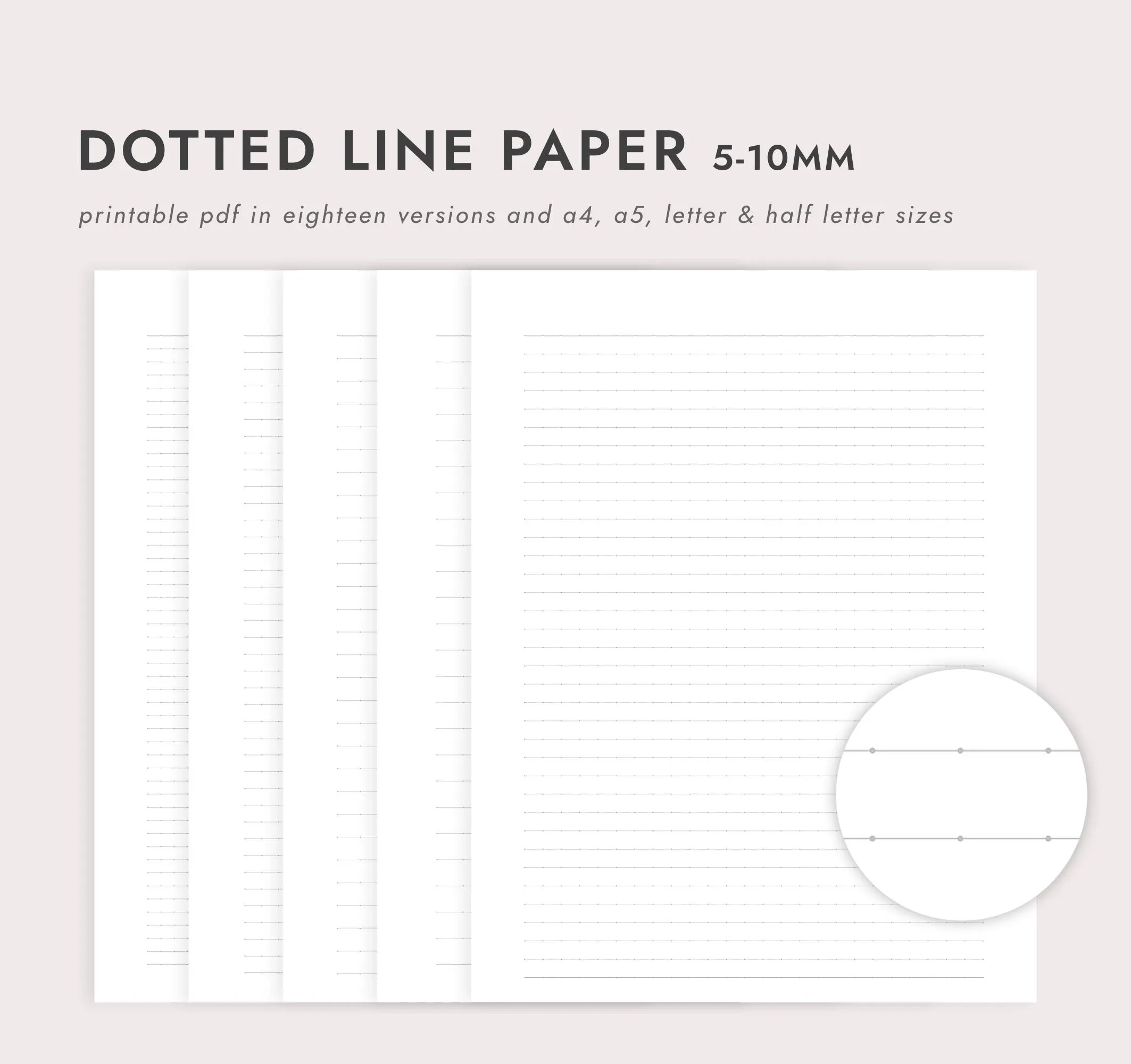 Dotted Line Paper Pdf