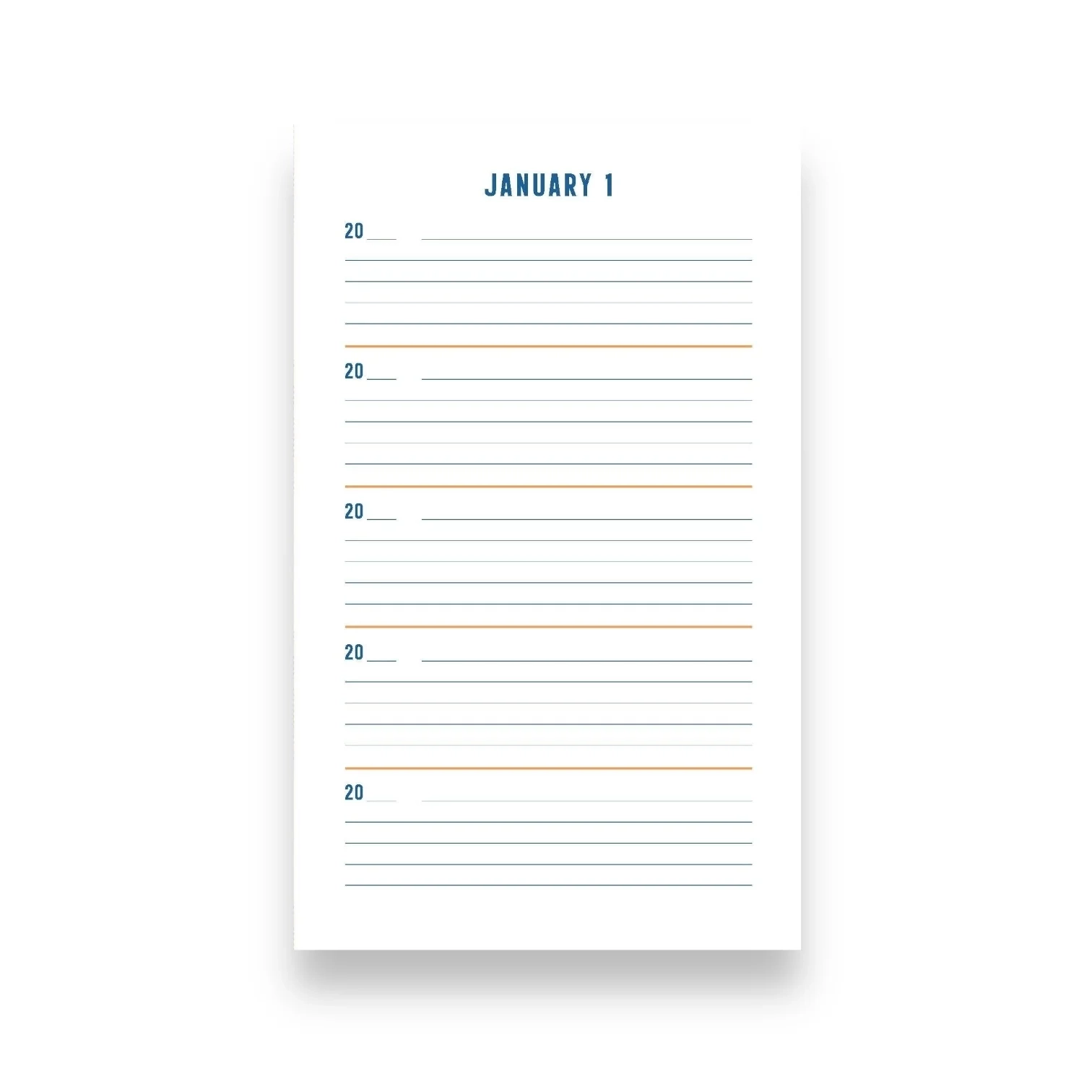 One Line Writing Paper