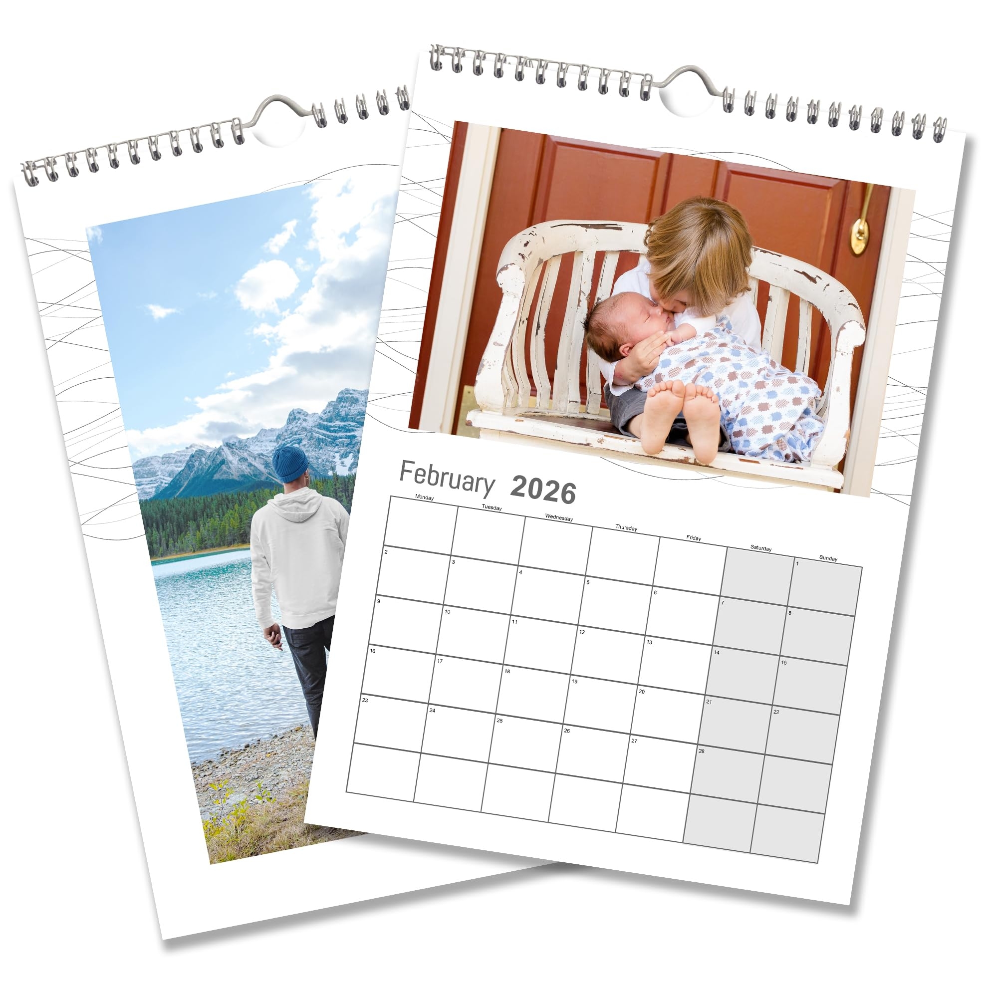Personalised Photo Calendar A4 2026 Wall Calendar Wall Planner 