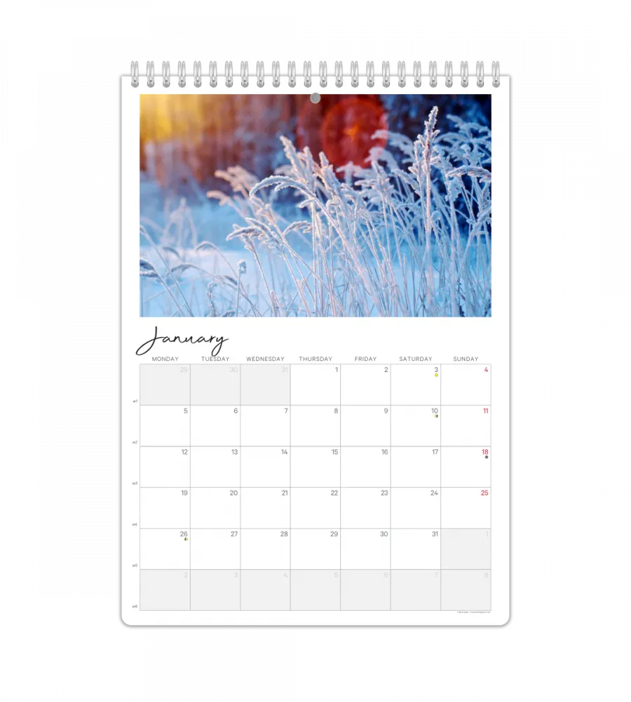 Personalized Photo Calendar Planner