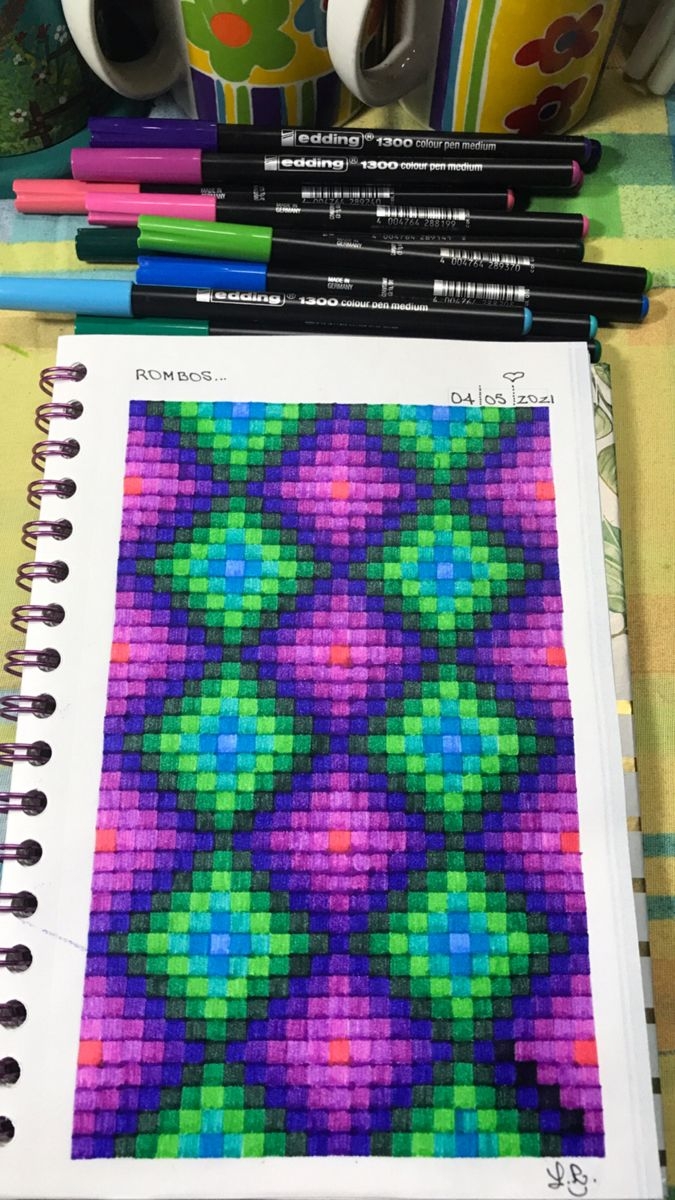 Pin De Baker En Graph Paper Art Dibujos En Cuadricula 