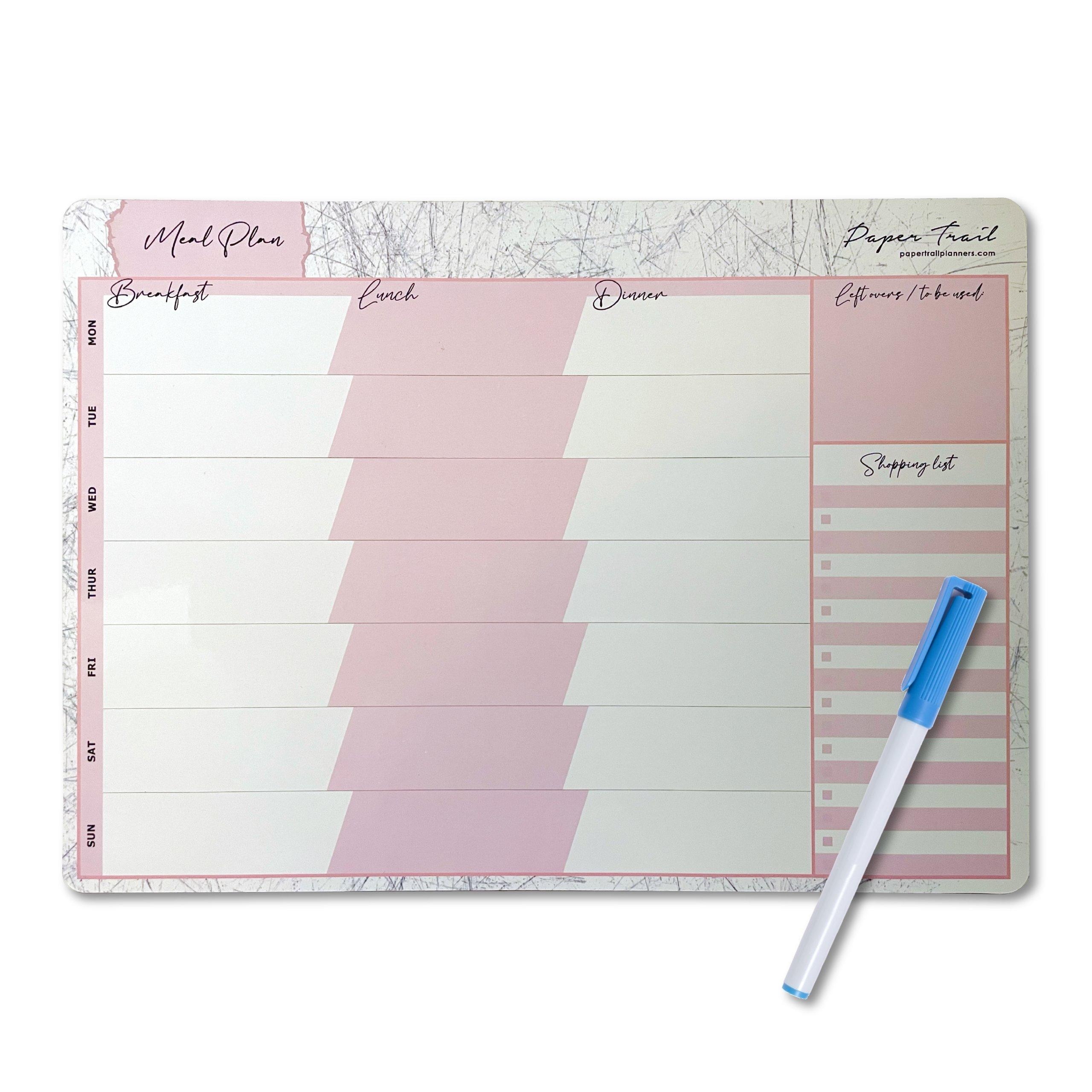 Pinktastic 3in1 Bundle Magnetic Planners Paper Trail Planners
