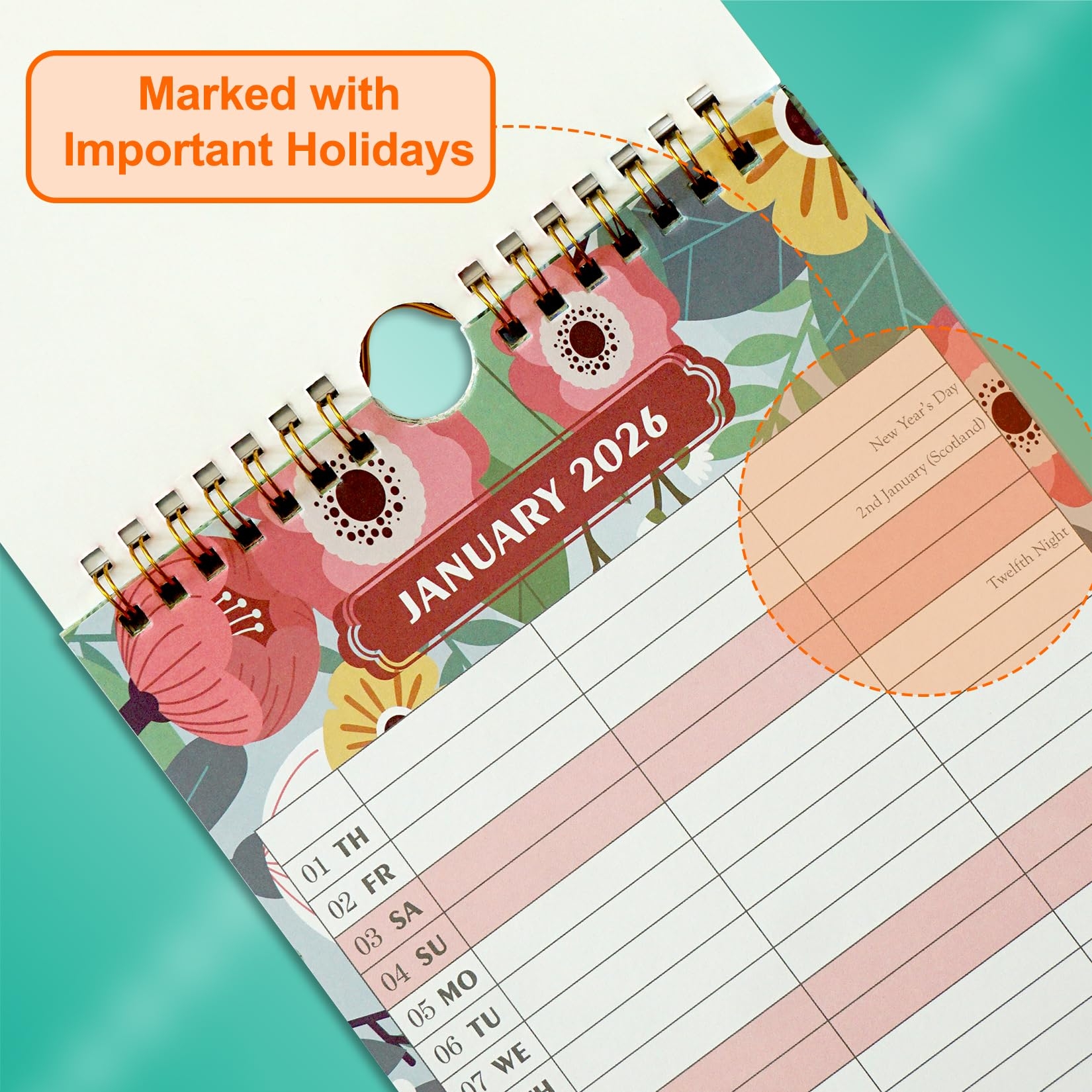 Planner For Two 2024 Family Planner 3 Columns 2024 Wall Calendar 