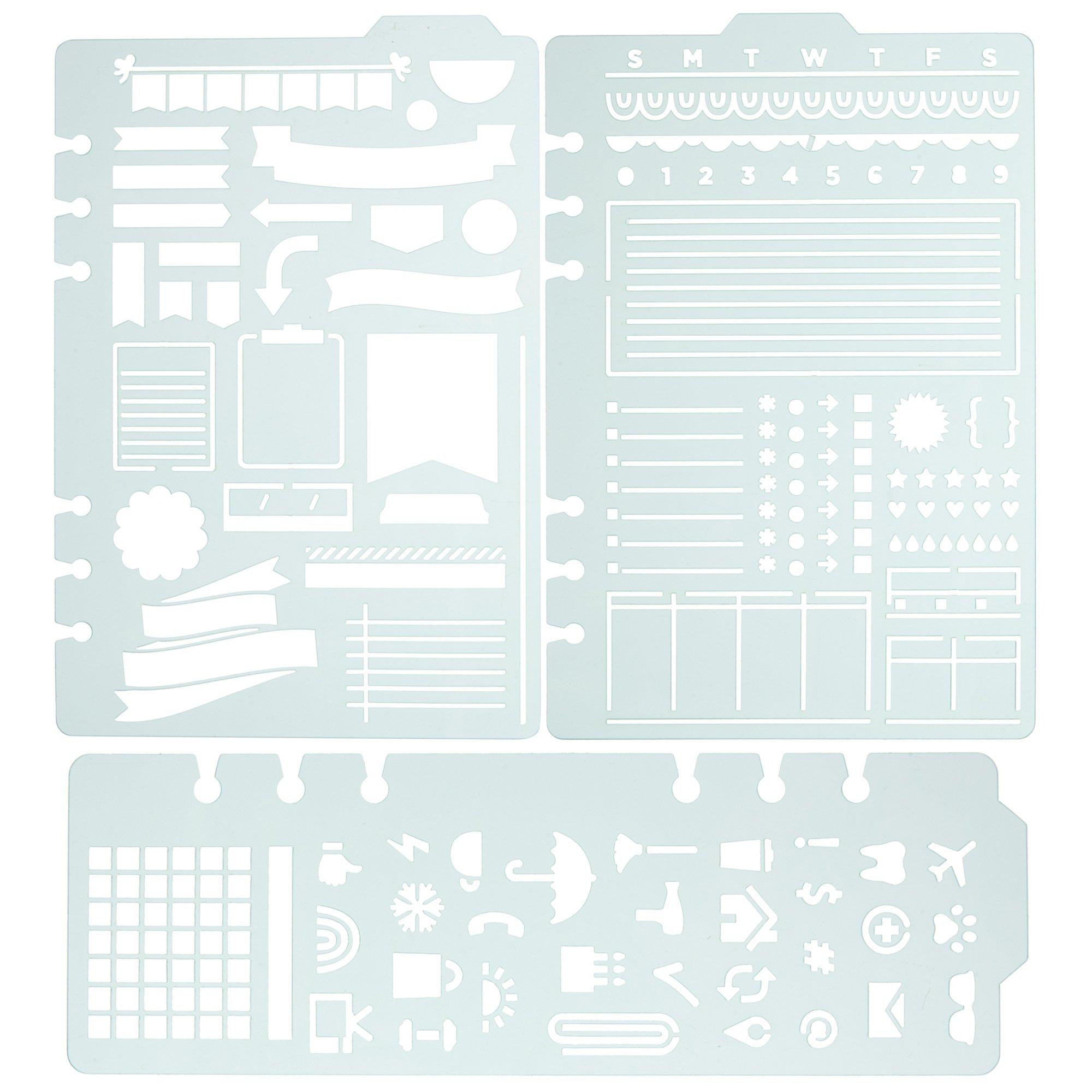 Calendar Planner Stencil