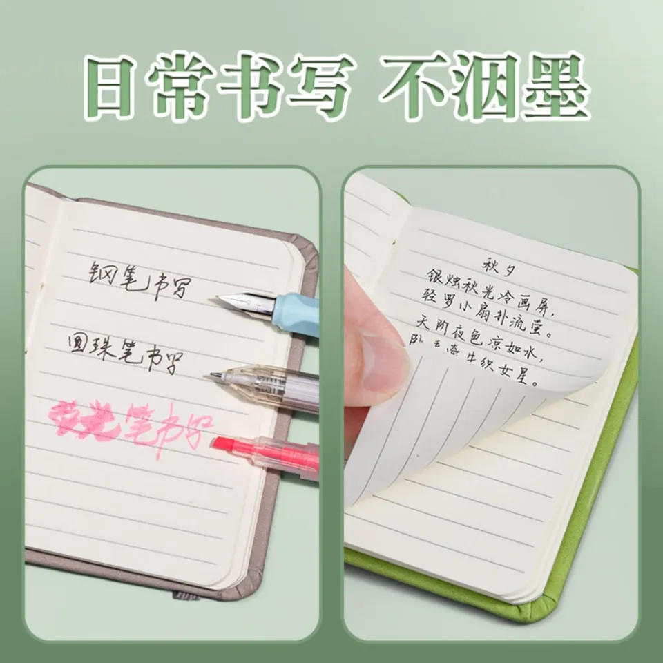 Portable Pocket Notepad Compact Planner Writing Paper Student Memo 