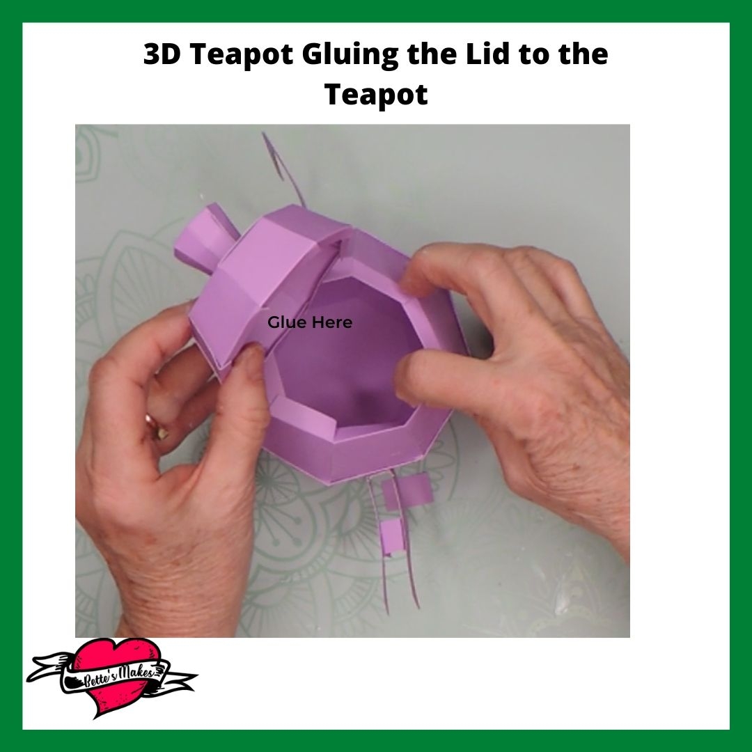 Printable Free 3d Paper Teapot Template