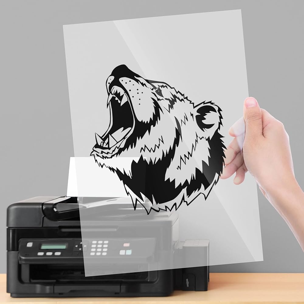 Print Transparency Film Transparent Inkjet Printer Paper 