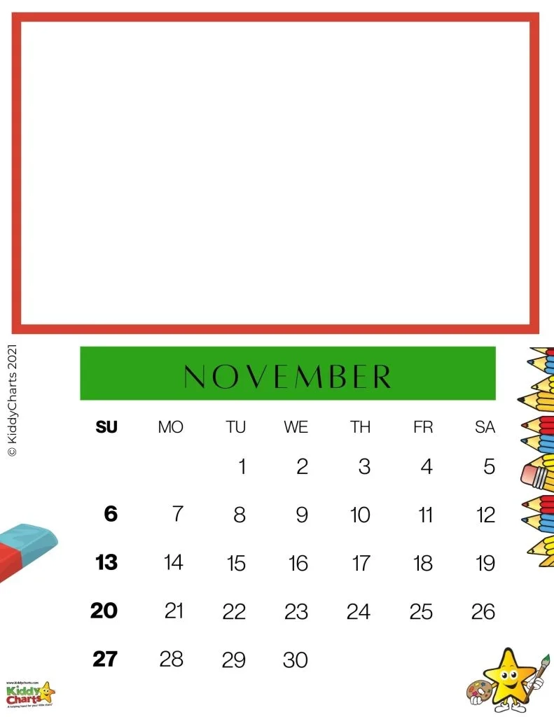 Make Your Own Calendar Free Printable