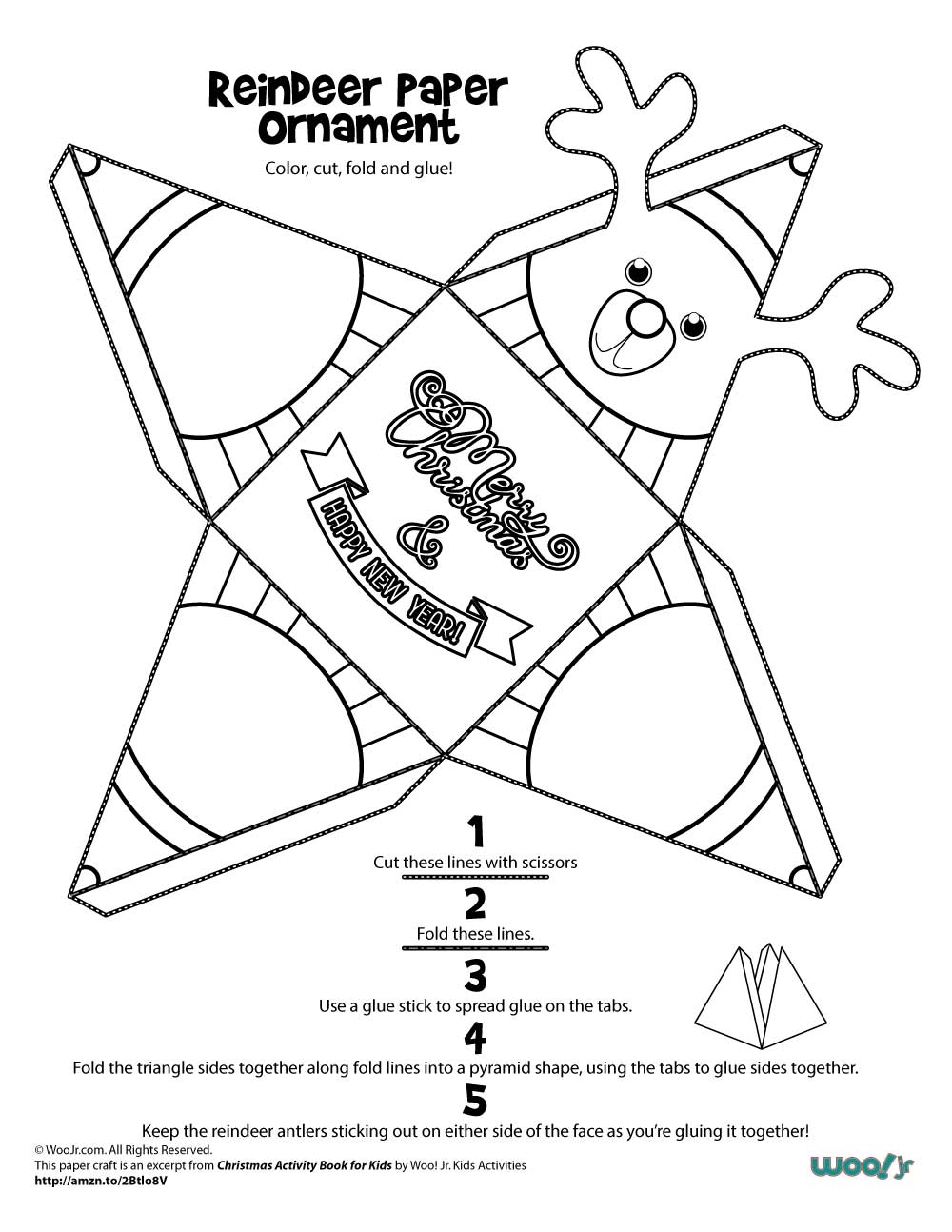 Printable Christmas Ornaments Woo Jr Kids Activities 