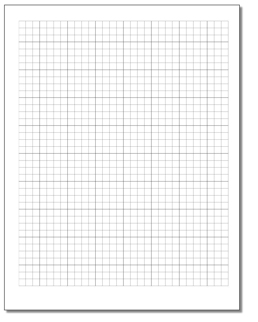  Printable Free Engineering Graph Paper Template PDF 