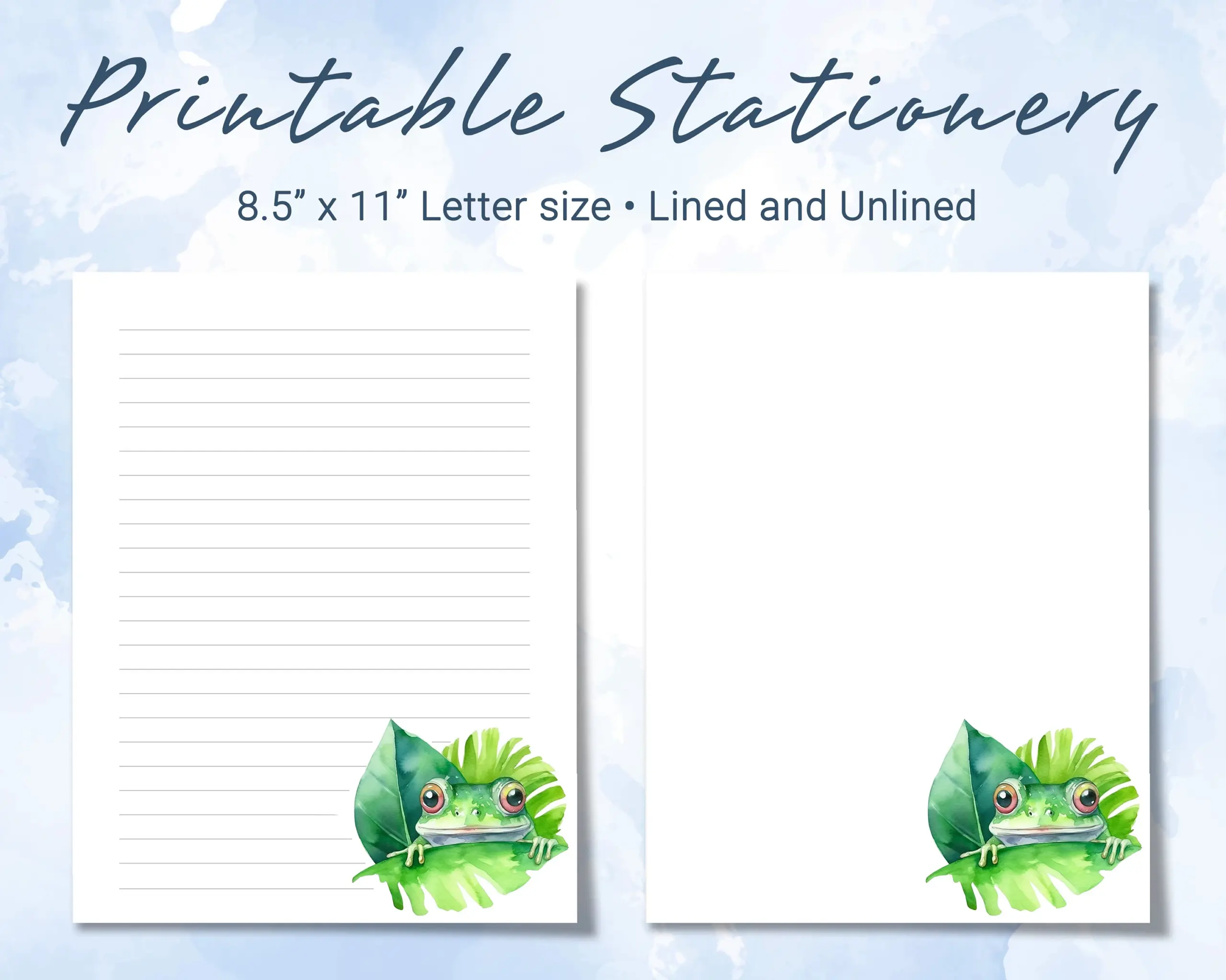 Printable Stationery Lined Paper Printable Writing Paper With 