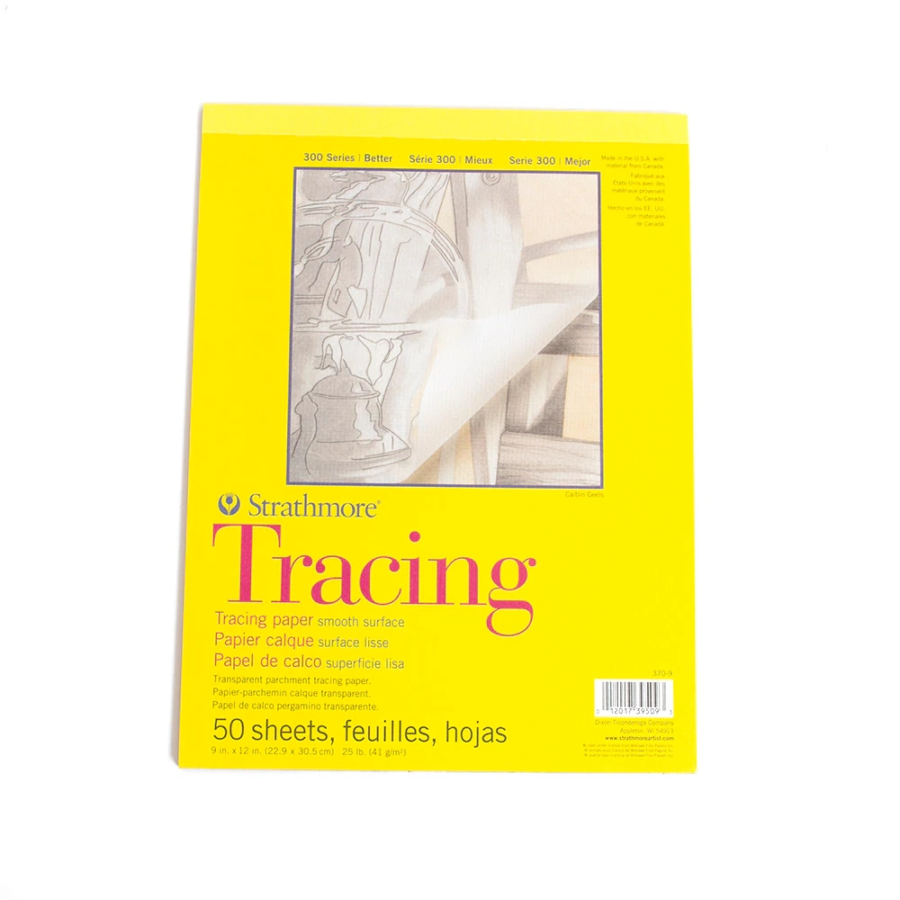 Pro Art Trace Paper 25 50 Sheet Pad