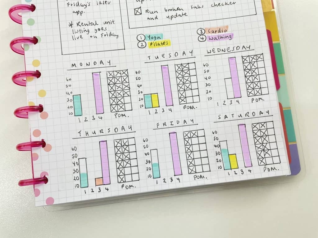 Productivity Weekly Spread With Giant To Do List And Detailed 