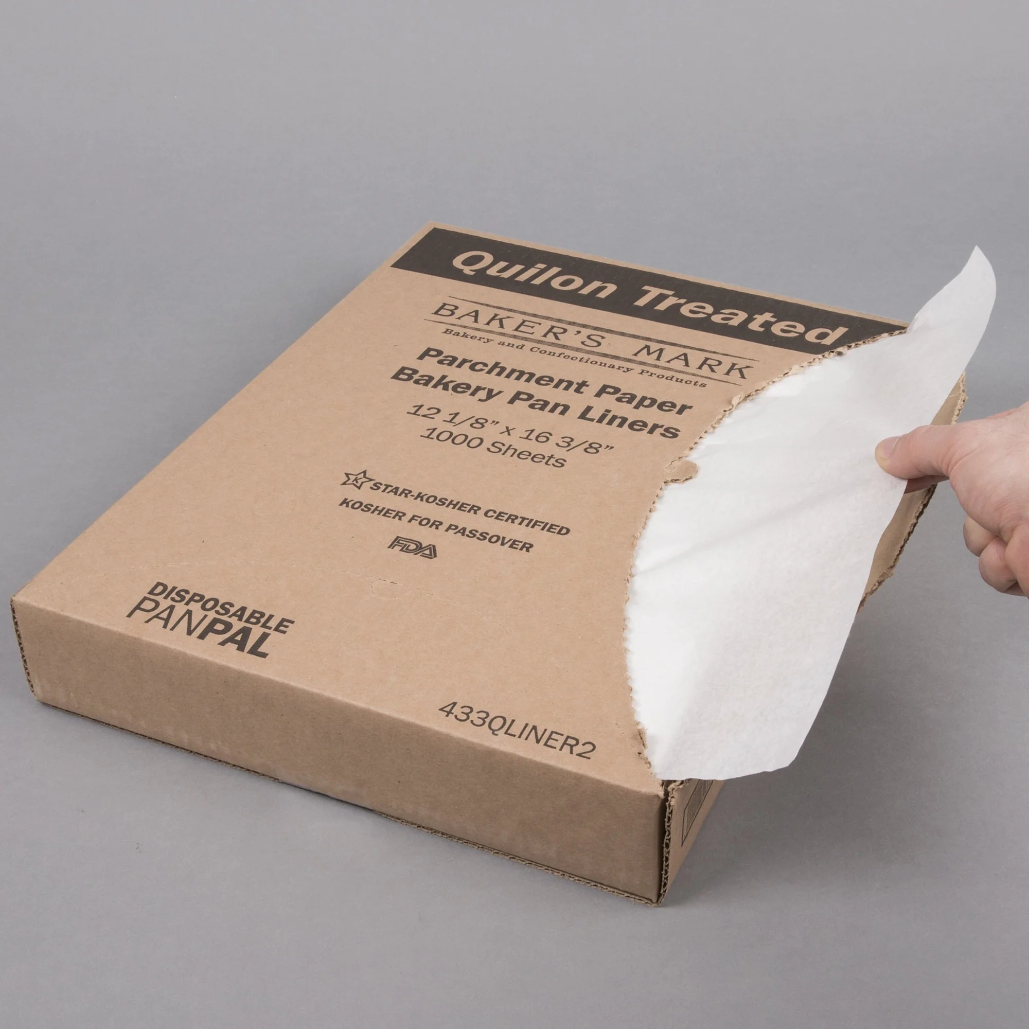 Quilon Coated Parchment Paper 12 X 16 Half Sheet White