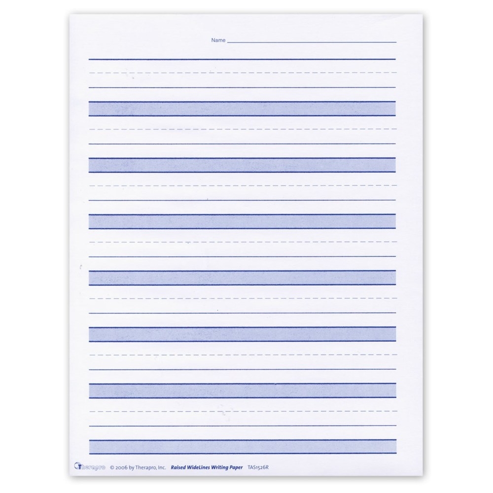 Learning To Write Lined Paper