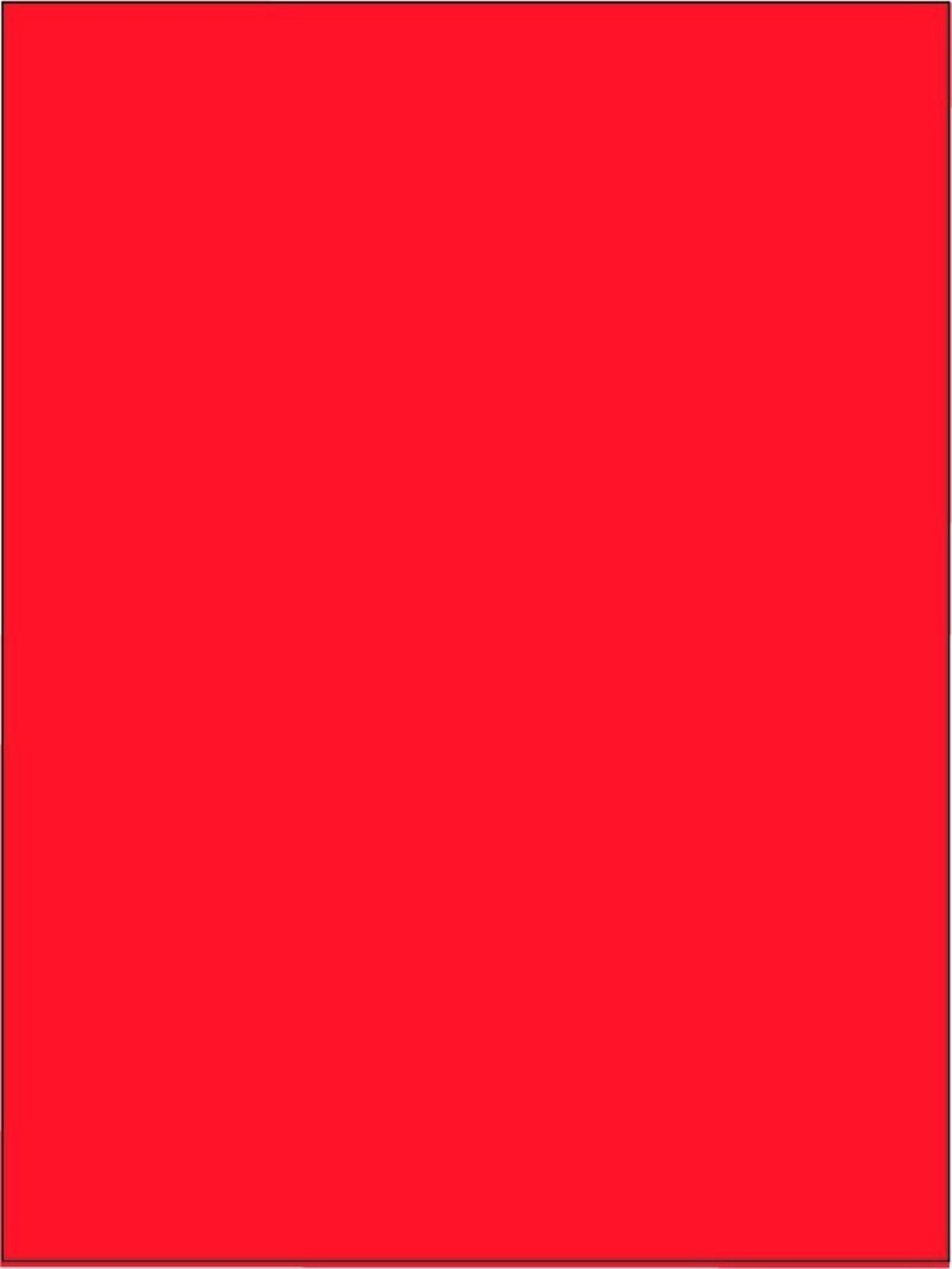 Red Colored Paper Sheet For Art amp Craft Size A4 At 2 sheet 