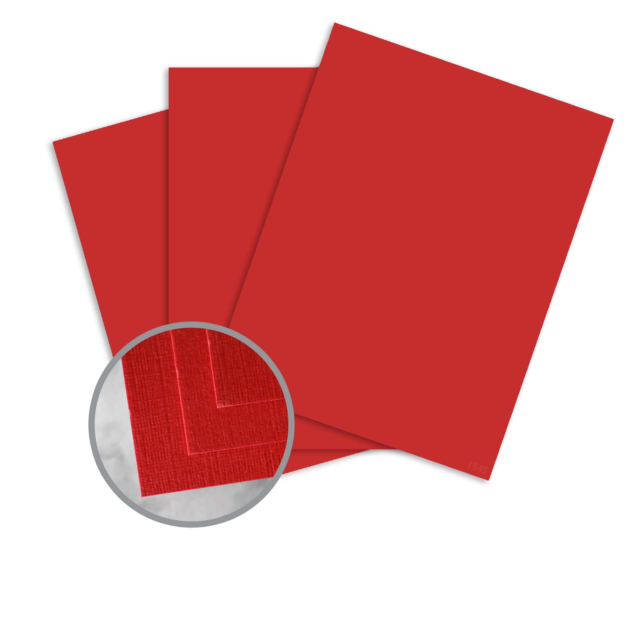 Red Pepper Card Stock 18 X 12 In 100 Lb Cover Linen Digital 30 