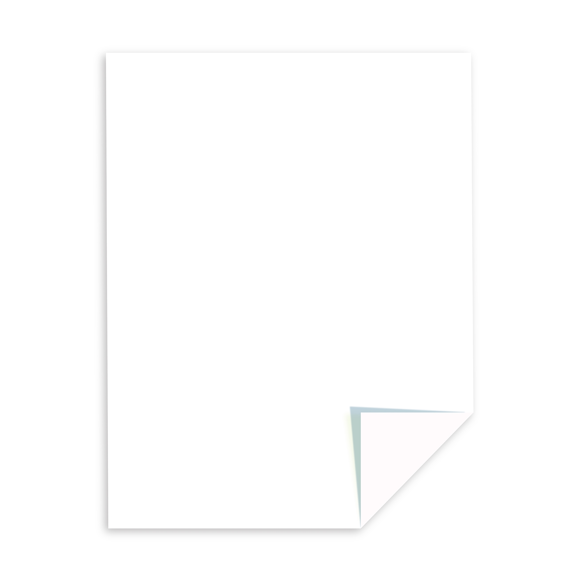 Resume White Linen Paper